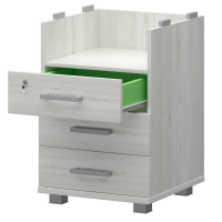 Каркас приставной тумбы Аргентум НТ-320 Сосна винтер